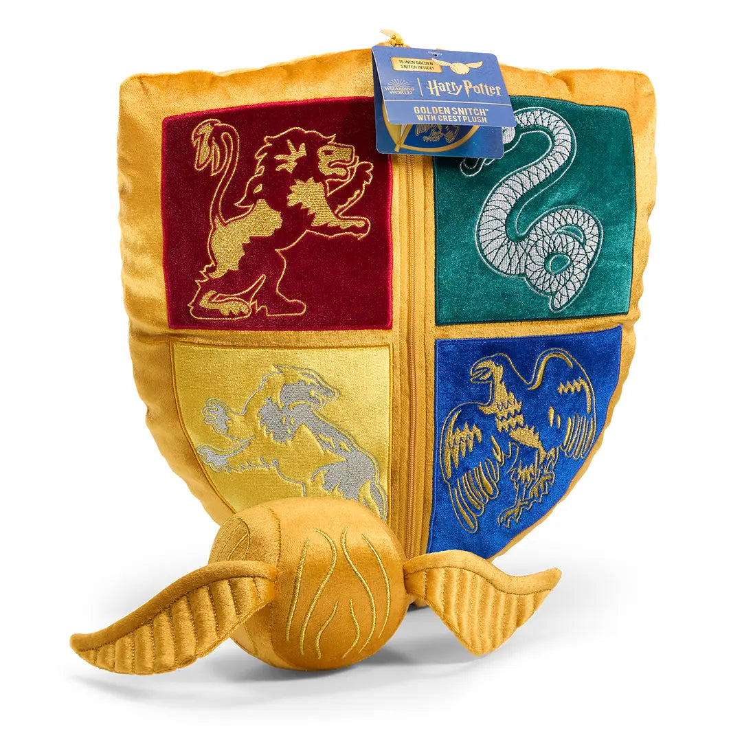 Cuscino Hogwarts con boccino d'oro